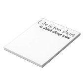Grappig cadeautjes, cadeautjes wijn citeren humor  notitieblok (Linkerzijde)