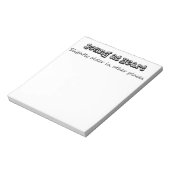 Grappig cadeautjes notitieblokken unieke humor kan (Linkerzijde)