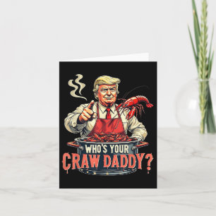 Grappig Cajun Kook Vis en zeevruchten Shirt Whos Y Kaart