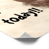 Grappig Camel "hump day" Raad eens welke dag het i Poster (Hoek)