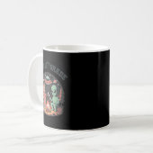 Grappig Camp Out 10e Grade Bigfoot Camping Alien C Koffiemok (Voorkant links)