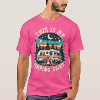 Grappig Camper Wandelen Natuur Shirt Dit is mijn c