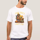 Grappig Camping Beer Shirt (Voorkant)