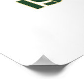 Grappig "Camping is in tenten" Outdoor Adventure w Poster (Hoek)