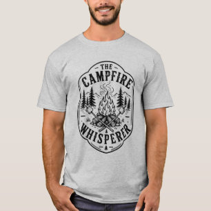 Grappig Camping Kampvuur Avonturen Cadeau, Vintage T-shirt