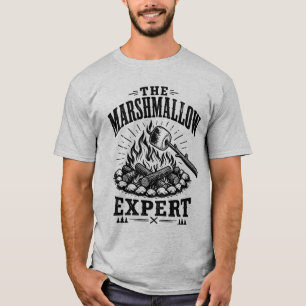 Grappig Camping Marshmallow Kampvuur Avonturen Cad T-shirt