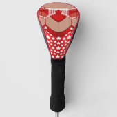 Grappig Canada Golf Gifts Novelty Driver Hoesje Golfheadcover (Voorkant)