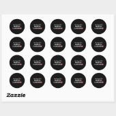 Grappig Canada Hockey Eh Spelling Canadees Ronde Sticker (Vel)