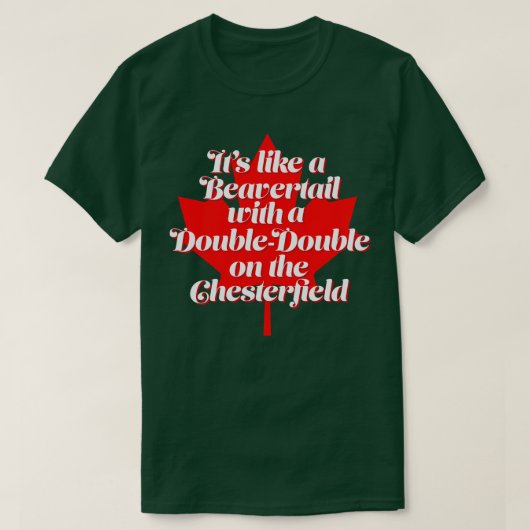 Grappig Canada T Design Canadese meme T-shirt (Design voorkant)