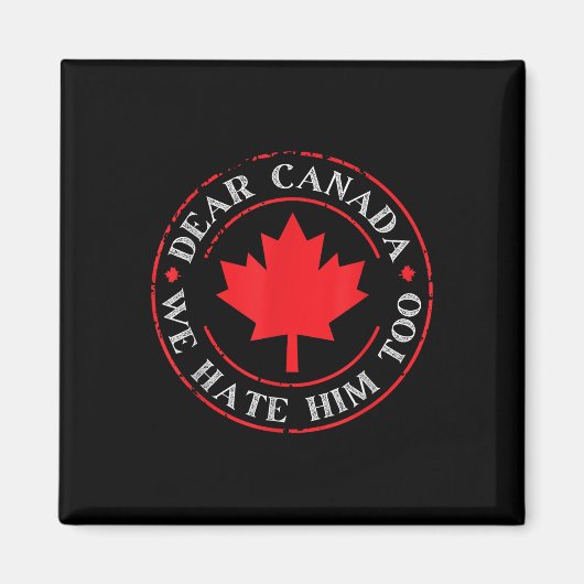 Grappig Canada, we haten hem ook Magneet (Voorkant)