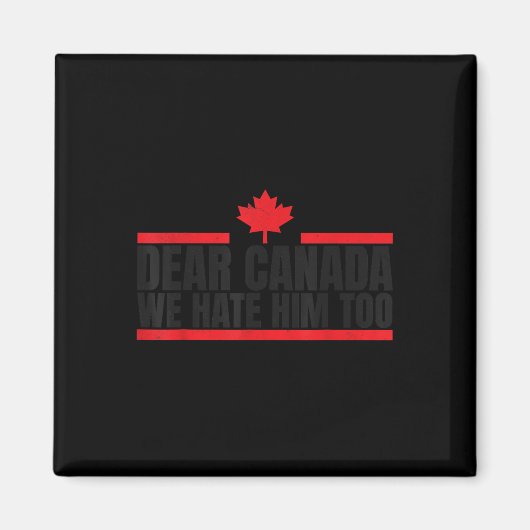 Grappig Canada, we haten hem ook Magneet (Voorkant)