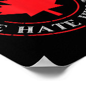 Grappig Canada, we haten hem ook Poster (Hoek)