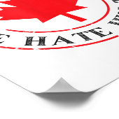 Grappig Canada, we haten hem ook Poster (Hoek)