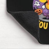 Grappig Candy Corn Halloween Skateboard Geschenk Muismat (Hoek)
