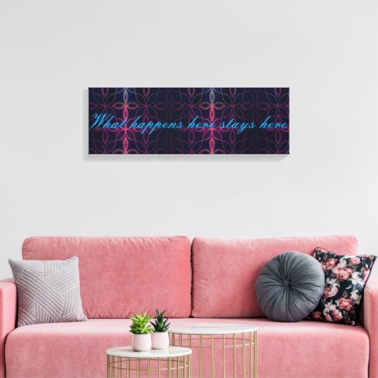 Grappig Canvas Afdruk (Insitu (Woonkamer))