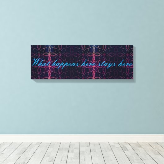 Grappig Canvas Afdruk (Insitu (Houten vloer))