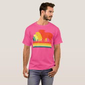 Grappig Capibara Wildlife Animal Capybara T-shirt (Voorkant volledig)