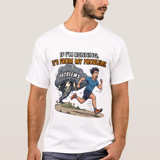 Grappig Cardio Hater Hardloper Cadeau Shirt (Voorkant)