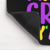 Grappig carnaval party ontwerp Mardi Gras Het is M Muismat (Hoek)