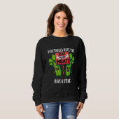 grappig carnivore sweatshirt (Voorkant volledig)