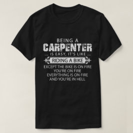 Grappig Carpenter-Shirt, is eenvoudig een timmerma T-shirt