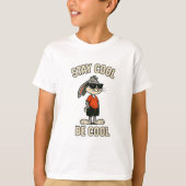 Grappig Cartoon Dier Grafisch T-shirt (Voorkant)