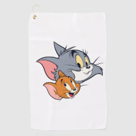 Grappig Cartoon Duo  Golfhanddoek