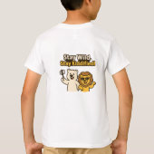 Grappig Cartoon Duo T-shirt (Achterkant)
