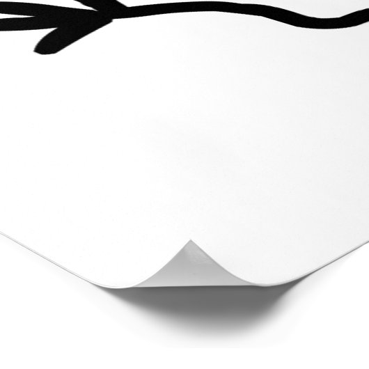 Grappig Cartoon en katten leren Poster (Hoek)