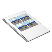 Grappig Cartoon Notitieboek (Rechterzijde)