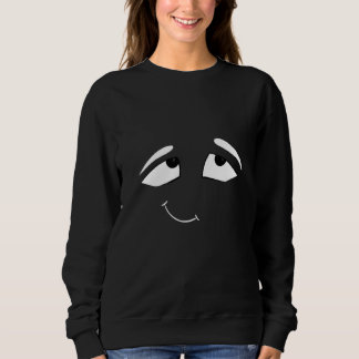 grappig cartoon shirt, grappige gezichten, cartoon trui