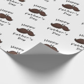 Grappig Cartoon Snorhaar Inpakpapier (Hoek)