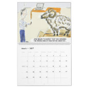 Grappig Cartoons over het leven Kalender (Mar 2027)