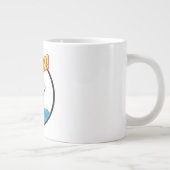 Grappig cartoonschip Piraat  Grote Koffiekop (Rechts)