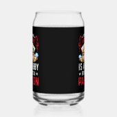 Grappig Casino passie woord kunst gokken Blikvorm Glas (Links)