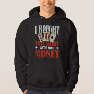 Grappig casino pokeroutfit - Poker Hoodie