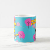 Grappig Cat Dad Gift - aangepaste naam en foto Koffiemok (Center)