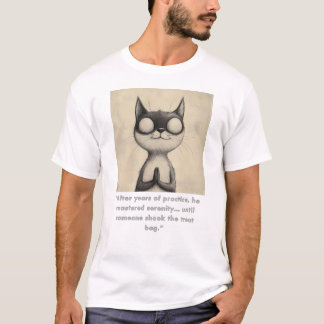 Grappig Cat grafisch ontwerp #1 T-shirt
