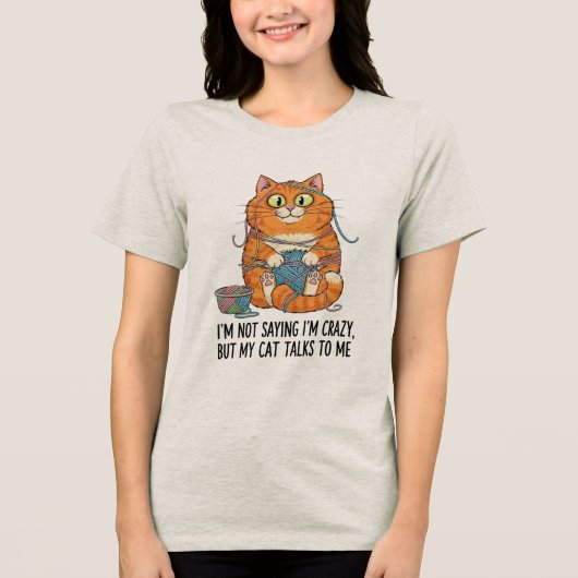 Grappig Cat Lover T-shirt – cadeau voor kattenlief (Voorkant)