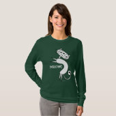 Grappig Cat Meow T-shirt 10 (Voorkant volledig)