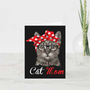 Grappig Cat Mom Shirt voor Cat Lovers-moederdag GI Kaart