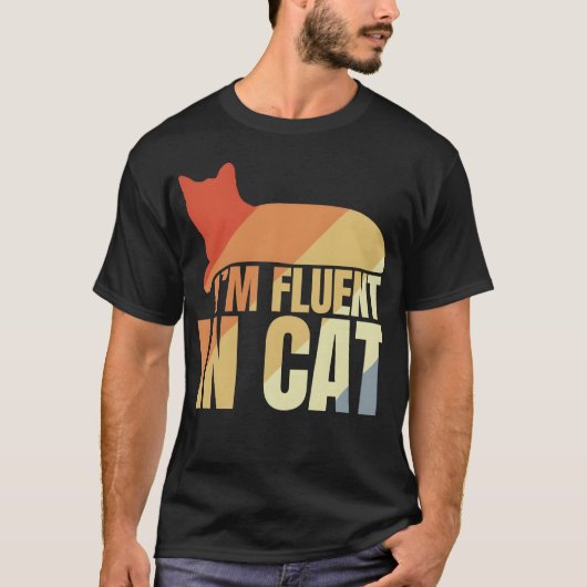 Grappig Cat Quote meisje T-shirt (Voorkant)