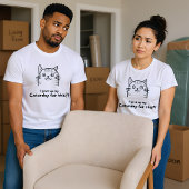 Grappig Caturday Kat T-Shirt