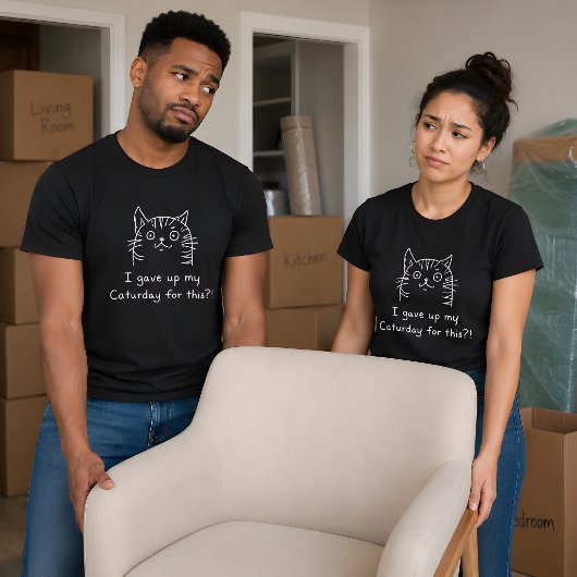Grappig Caturday Kat T-Shirt