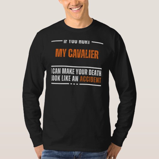 Grappig Cavalier Hondenliefhebber T-shirt - Humor (Voorkant)