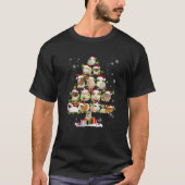 Grappig cavia kerstboom Ornament Decor Swe T-shirt (Voorkant)