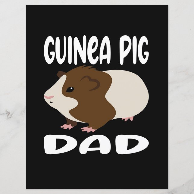 Grappig cavia pap | Schattige huisdier | Cool Pet  (Voorkant)