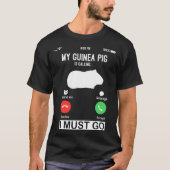 grappig cavia shirt voor kinderen Mijn cavia is C (Voorkant)