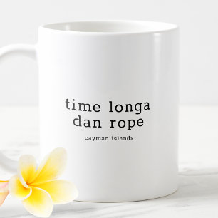 Grappig Caymanian dialect Tijd Longa Dan Rope Koffiemok
