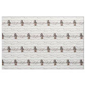 Grappig cello chops  muzikant stof (Fat Quarter)